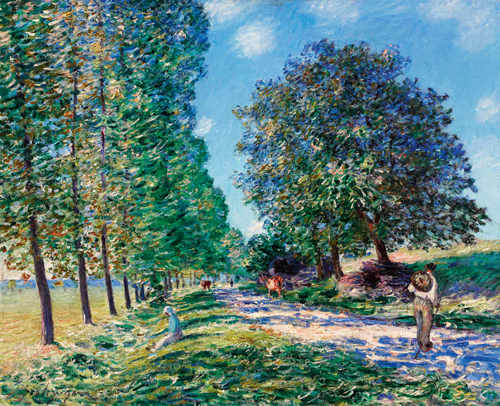  阿尔弗莱德·西斯莱 Alfred Sisley—— (26)